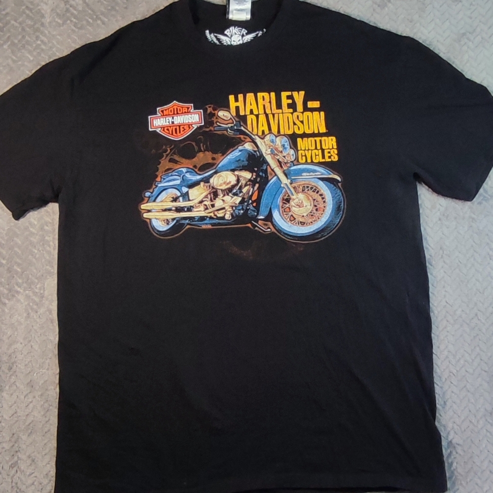 Harley Davidson 2012 Vintage T-shirt XL  #044